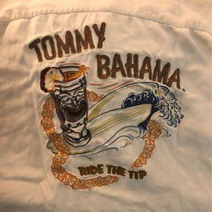 Tommy Bahama Embroidered Shirt Large